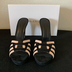 Charles David Mari Suede Sandal